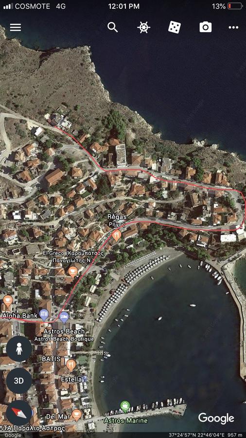 Villa Castle Sea View Parálion Ástros Екстериор снимка